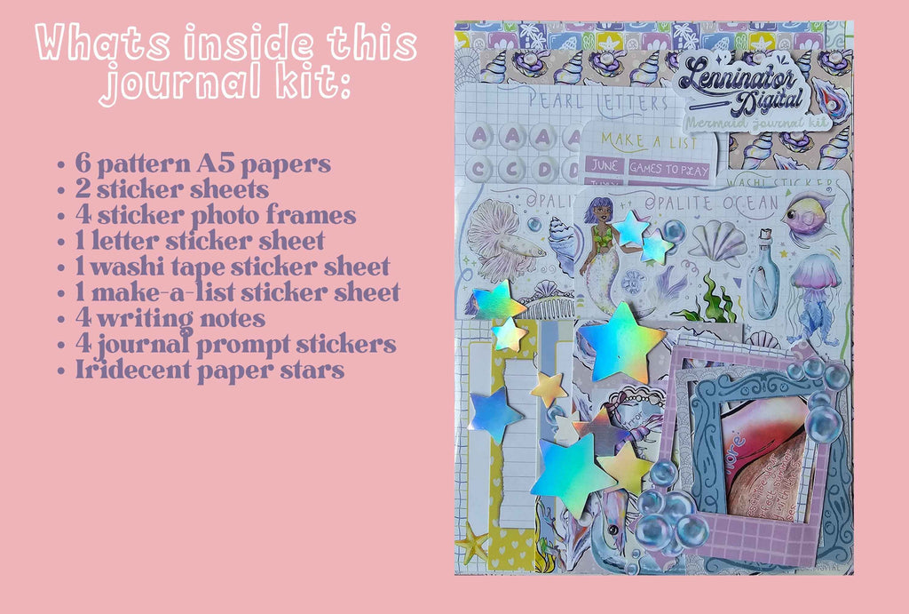 Mermaid Journal Kit
