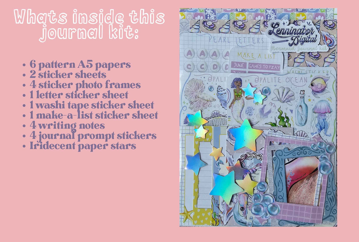 Mermaid Journal Kit