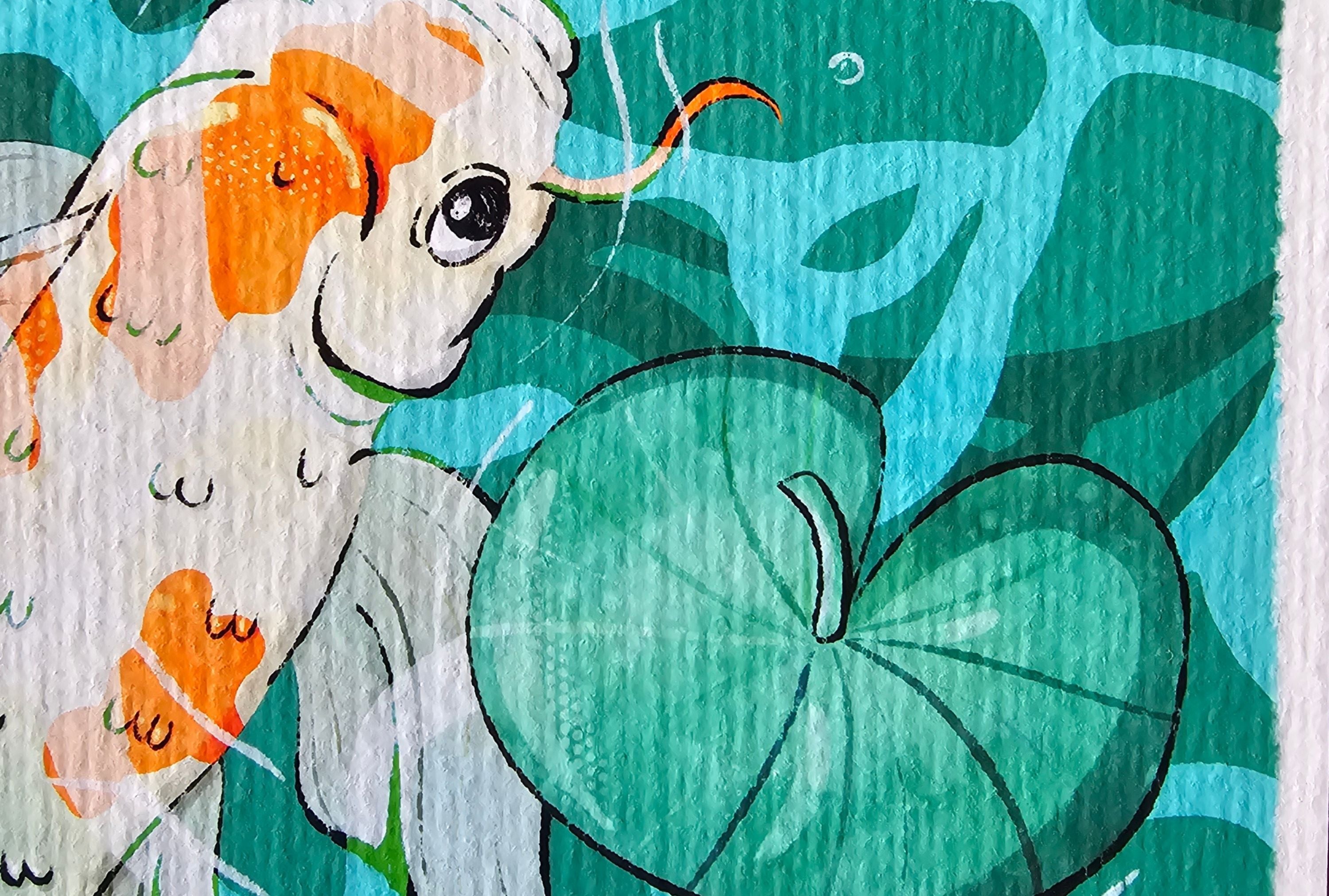Koi Fish Art Print