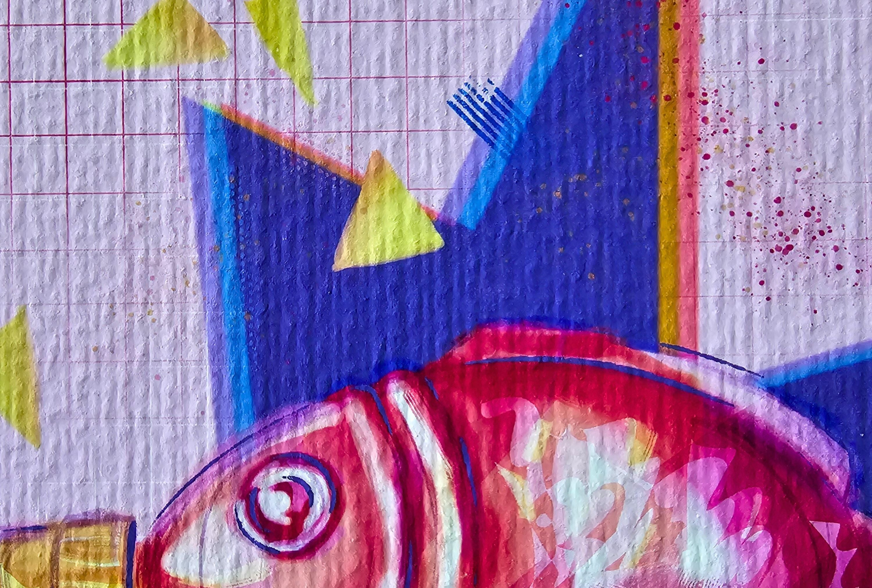Soy Fish Art Print