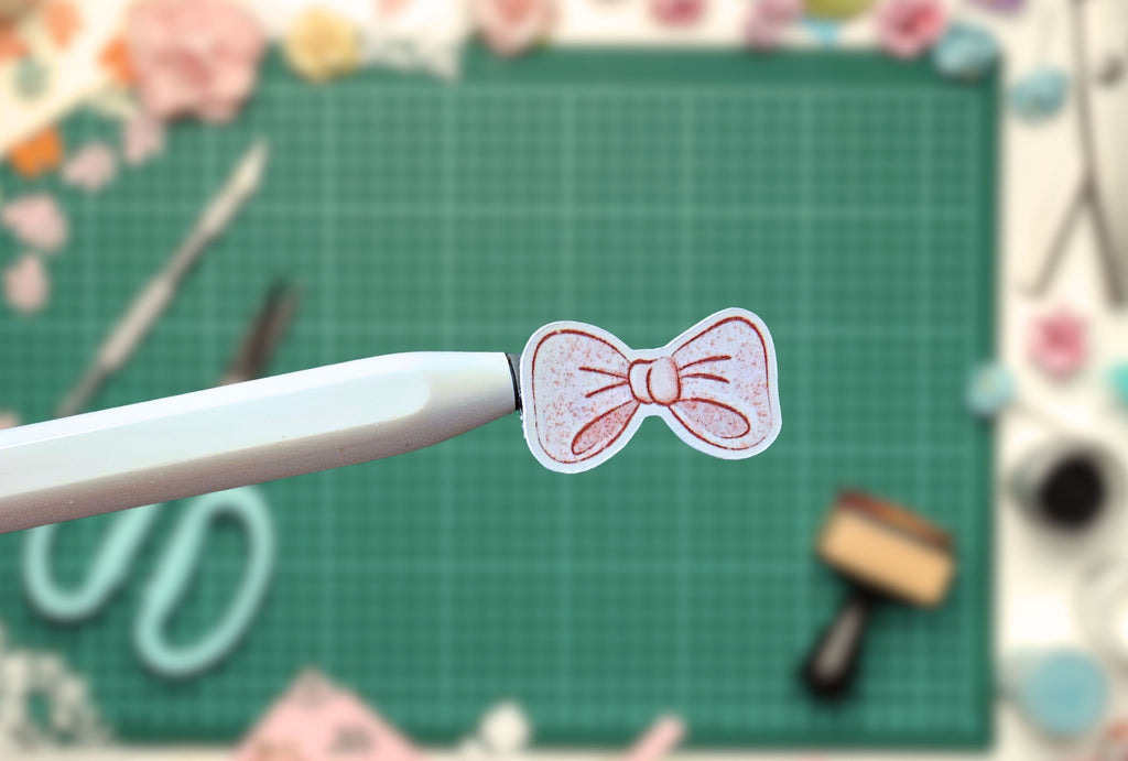 Peach Bows Sticker Sheets