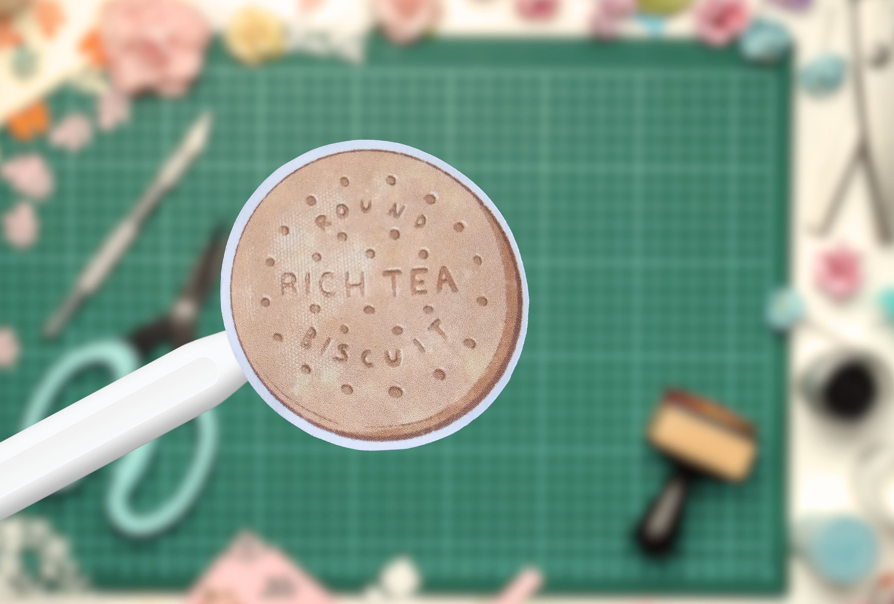 British Biscuit Sticker Sheets