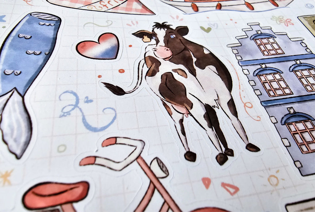 Typical Dutch Sticker Sheets
